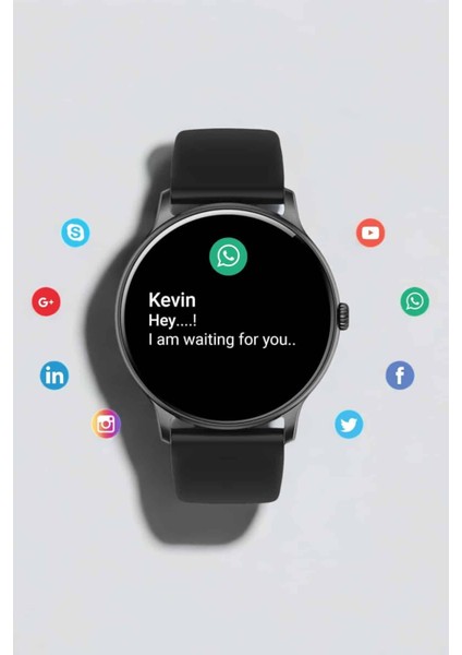 Akıllı Saat Çok Fonksiyonlu Sesli Görüşme Nfc Uyumlu Amoled Ekran - M730R669-K72730 fiyatları