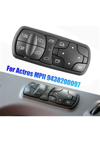 Mercedes Benz Actros Mpıı 9438200097 Için Yeni Elektrikli Cam Kaldırma Kontrol Anahtarı (Yurt Dışından) fiyatları