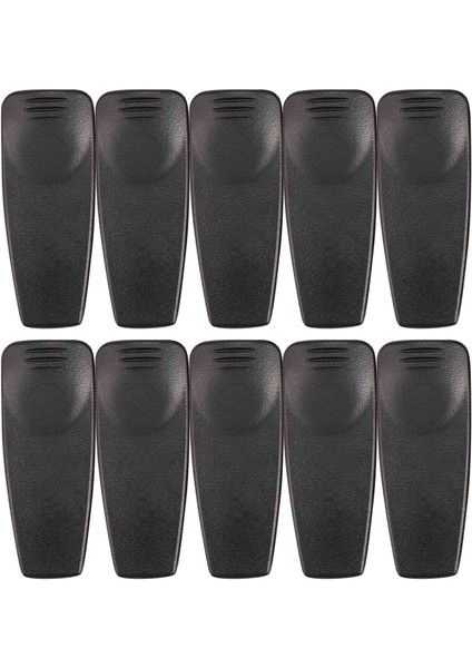 10 Adet Radyo Klip Sağlam Kemer Klipsi Motorola GP328/GP338 / GP380 / GP340 HT750 Iki Yönlü Telsiz Walkie Talkie J6482A (Yurt Dışından)