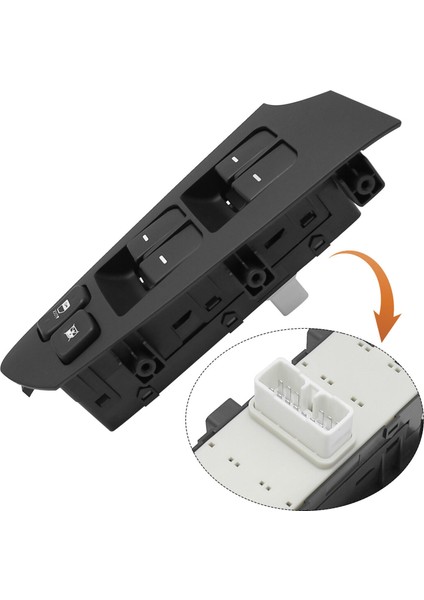 Kıa Forte Cerato 2010, 2011, 2012, 2013 Için Sol Kapı Sürücü Tarafı Elektrikli Cam Anahtarı 93570-1M100WK 935701M100WK (Yurt Dışından) indirimleri