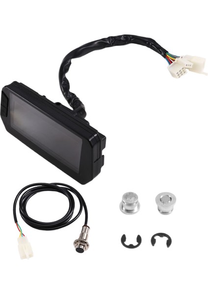 Motosiklet/elektrikli Scooter Denetleyicisi Için LCD Ekran Gösterge Hız Göstergesi (Yurt Dışından) fırsatları