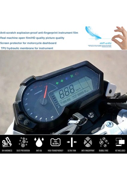 Motosiklet Küme Çizilmeye Karşı Koruma Filmi Mini Benelli TNT125 Tnt 125 BJ125-3E Hız Göstergesi Scratch Koruyucu (Yurt Dışından) fırsatları