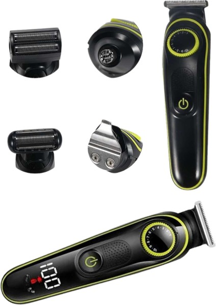 Saç Sakal Şekillendirici Tıraş Makinesi 5 Başlıklı Paslanmaz Çelik Bıçakl? - T218G707-Z05 fırsatları