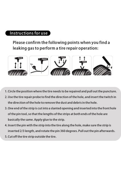 Araba Lastiği Tamir Kiti Lastik Delinme Acil Lastik Şeritleri Karıştırma Tutkal Tamir Aracı Kiti Araba Aksesuarları (Yurt Dışından) indirimleri