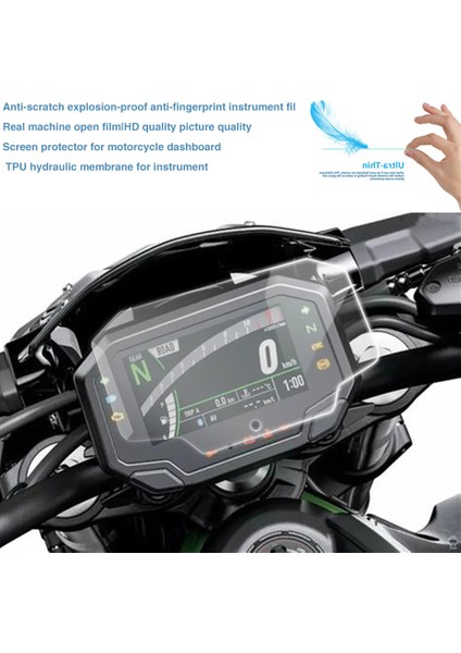 Motosiklet Pano Ekran Filmi Hız Göstergesi Scratch Koruyucu Kawasaki Ninja 650 Için Z650 Z900 2020 (Yurt Dışından) fırsatları
