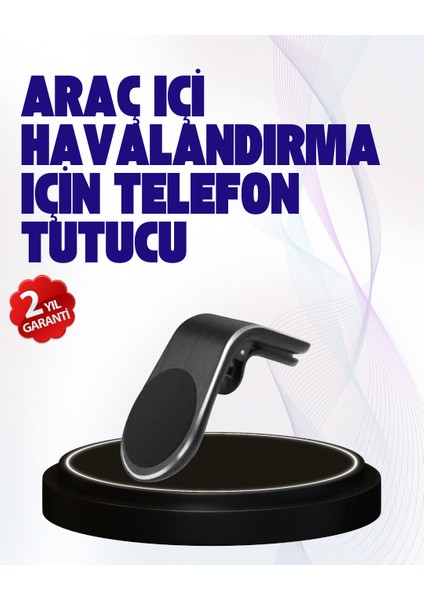 Güçlü Mıknatıslı Araç Içi Telefon Tutucu – Evrensel Uyum - T666G239-Z21666