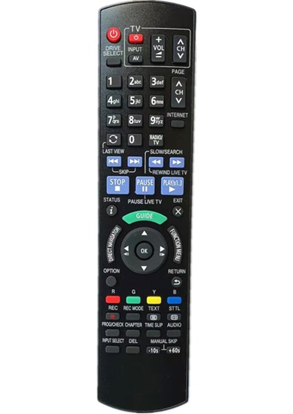 Uzaktan Kumanda N2QAYB000980 Panasonic Blu-Ray Disk DVD Oynatıcı HDD Kaydedici N2QAYB000611 N2QAYB000755 Için Yedek (Yurt Dışından)