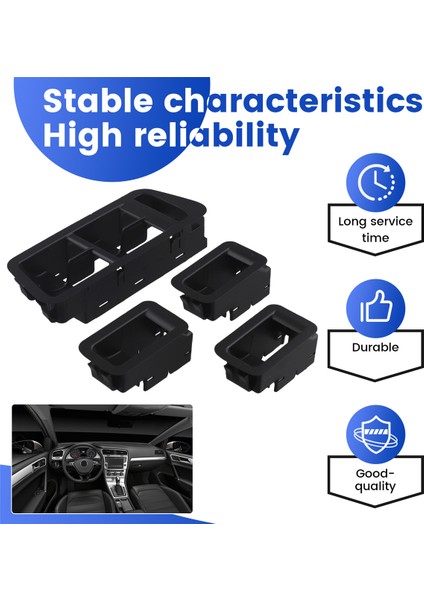 Adet/takım Ön Arka Kapı Cam Anahtarı Trim Paneli 5G0868345 5G0867255 Vw Golf Mk7 Elektrikli Cam Anahtarı Çerçevesi Için (Yurt Dışından) fırsatları