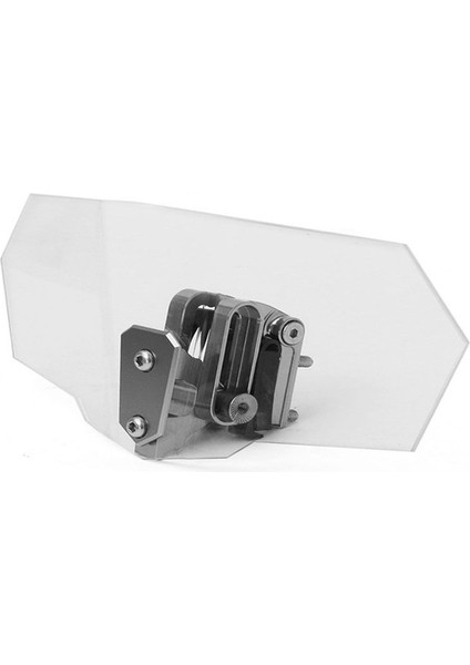 Evrensel Motosiklet Rüzgar Deflektörü Ön Cam Ön Cam Üzerinde Klip Uzatma 20CM Yamaha NMAX155 Honda PCX150 X-Adv (Yurt Dışından) fiyatları