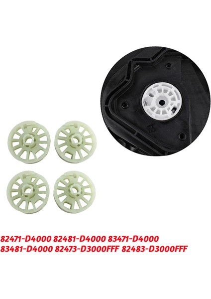 Hyundai Tucson Kia Sportage Ql Optima 2016-2019 Için 2 Çift Sol ve Sağ Cam Regülatörü Vites Tamburu 82473-D3000FFF 82483-D3000FFF (Yurt Dışından) indirimleri