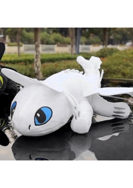 Ejderhanı Nasıl Eğitirsin Dişsiz Küçük Uçan Ejderha Bebek Dekor Araba Motosiklet Kask Trim Hızlı Bırakma 27CM B (Yurt Dışından) fırsatları