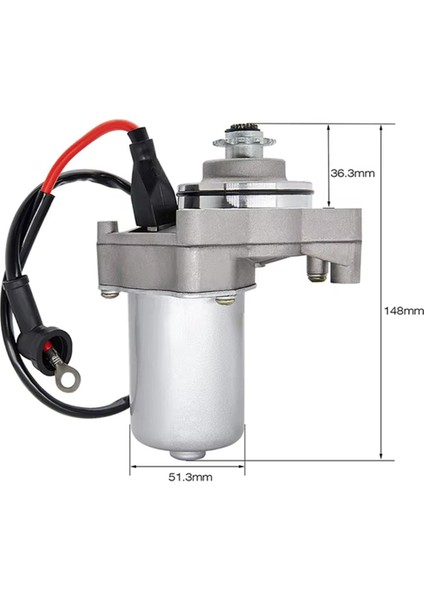 Motosiklet Atv Marş Motoru Tao Tao 125CC 110CC 50CC Coolster Motor 4 Tekerlekli Çin Çukur Kir Bisiklet 4 410-58006 (Yurt Dışından) fiyatları