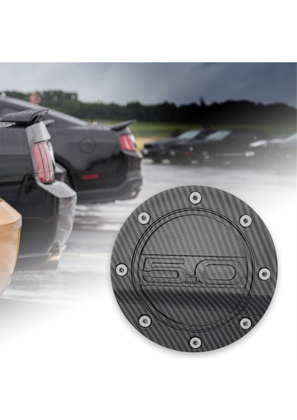 Ford Mustang 2015-2020 Için Araç Benzin Deposu Kapağı Kapağı, Yakıt Deposu Kapağı, Karbon Fiber Desenli Aksesuarlar (Yurt Dışından) modelleri