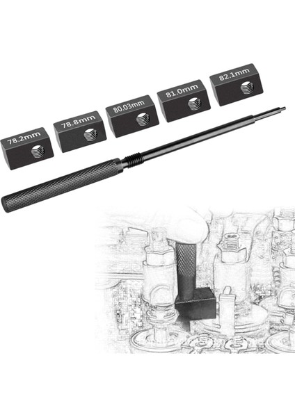 50 60 Serisi Motor Için Enjektör Yükseklik Ölçer 3350 J-42749 J-39697 Araçlar (Yurt Dışından) fırsatları