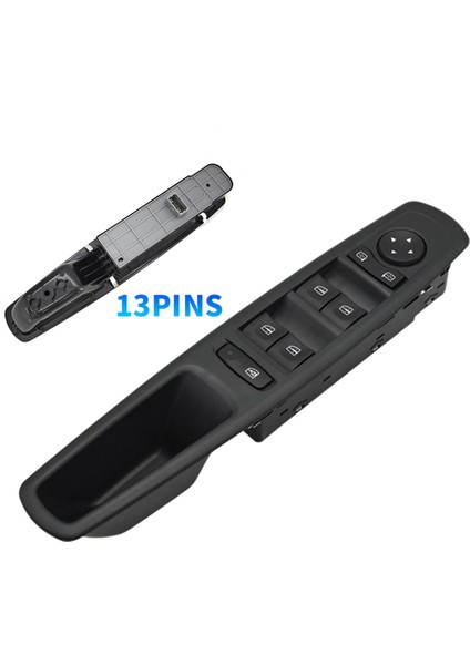 Renault Scenic Megane Mk3 2009-2016 Için Yeni 13 Pıns Kürek Penceresi Ana Kontrol Anahtarı Düğmesi 809610007R 80961-0016R (Yurt Dışından) fiyatları