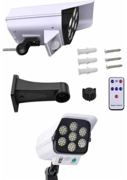 Bahçe Aydınlatması Hareket Sensörlü LED Aydınlatma Kamera Görünümlü - M939R529-K76939 fırsatları