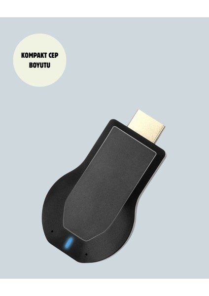 1080P Ultra Hd Kablosuz Ekran Yansıtma Dongle – Miracast / Airplay / Dlna - MCT1254-5652 indirimleri