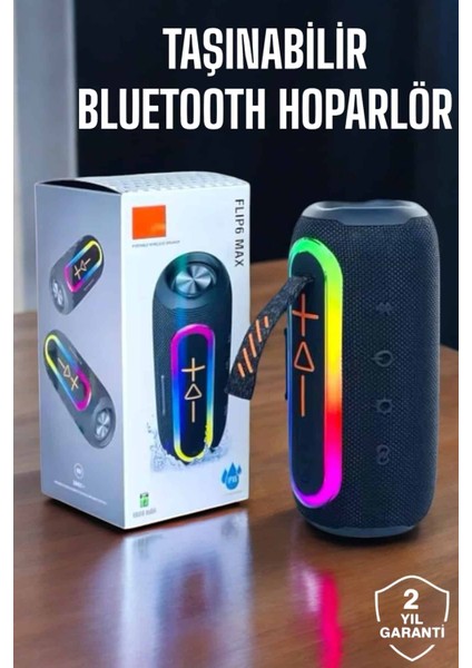 Bluetooth Hoparlör Kablosuz Yüksek Ses Kaliteli Şarj Edilebilir - M488R074-K83488