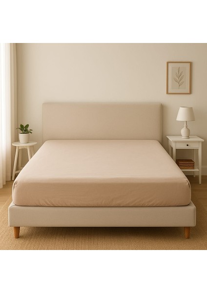Penye %100 Pamuklu Lastikli Çarşaf | Tek/çift Kişilik Lastikli Çarşaf | Fitted Jersey