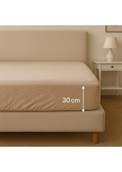 Penye %100 Pamuklu Lastikli Çarşaf | Tek/çift Kişilik Lastikli Çarşaf | Fitted Jersey fiyatları