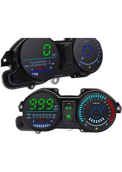 Motosiklet Kilometre Saati Brezilya Cg / Tıtan 150 Esd 2009 Ila 2013 Azul 37100-KVS-901 LED Motosiklet Gösterge Paneli (Yurt Dışından) fiyatları
