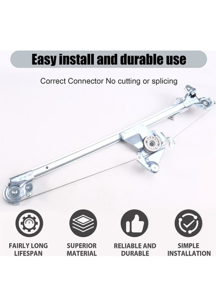 Mercedes-Benz W210 E320 E420 E430 Için Sağ Arka Cam Regülatörü (Yurt Dışından) fırsatları