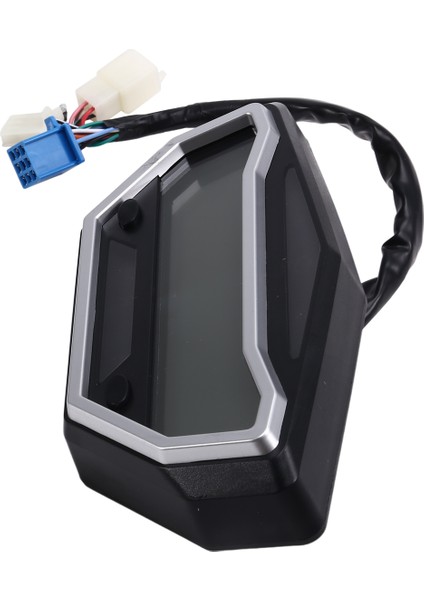 Yeni Motosiklet Modifiye Ölçer Ayarlanabilir 7 Renkli Yüksek Çözünürlüklü LCD Ekran Çapraz Bisiklet Bisiklet Kodu Ölçer Hız Göstergesi (Yurt Dışından) fırsatları