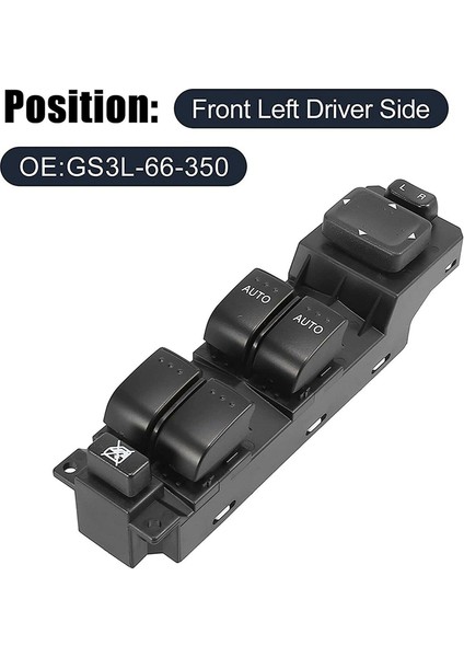 Mazda Cx7 2007-2012 Için GS3L-66-350 Elektrikli Ana Cam Anahtarı Cam Kaldırma Kontrol Anahtarı (Yurt Dışından) fiyatları