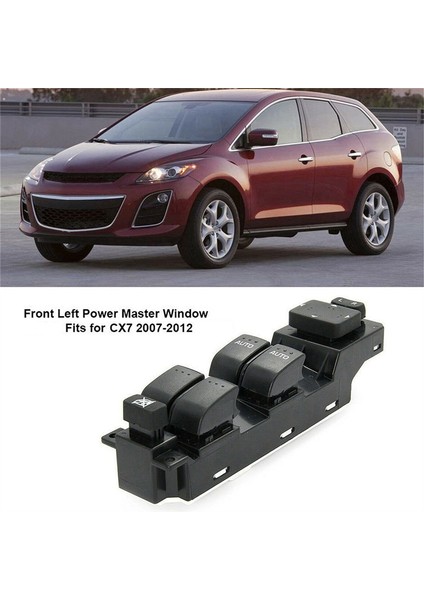 Mazda Cx7 2007-2012 Için GS3L-66-350 Elektrikli Ana Cam Anahtarı Cam Kaldırma Kontrol Anahtarı (Yurt Dışından) modelleri