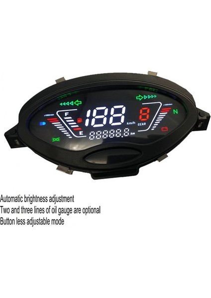 Motosiklet Dijital Enstrüman Montaj Hız Göstergesi Honda Karizma 125X WAVE125S Yenilik 125 Nova 125 JL125 (Yurt Dışından) fiyatları