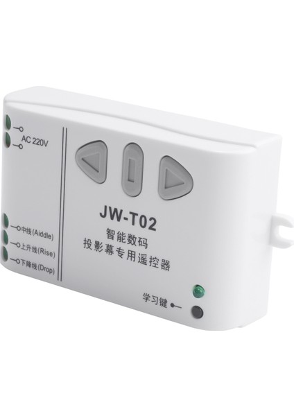 JW-T02 Kablosuz Uzaktan Kumanda +315MHZ Elektrikli Projektör Ekranları Elektrikli Perdeler/kule Garaj Kapısı Için Ön Kontrol Cihazı (Yurt Dışından)