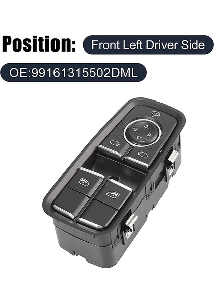 99161315502DML Pencere Regülatörü Anahtarı Cam Ana Anahtarı Porsche 911 Için Araba Malzemeleri (Yurt Dışından) modelleri