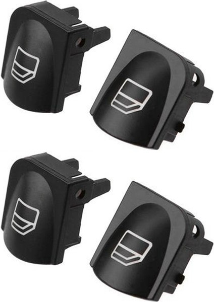 Mercedes Benz W203 W208 C Clk Sınıfı Ön Cam Anahtarı Tamir Düğmesi Kapakları Için 2 Çift Cam Anahtarı Düğmesi Kapağı (Yurt Dışından)