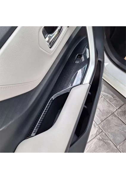 Toyota Veloz 2022-2024 Karbon Fiber Araç Cam Kaldırma Anahtarı Düğme Paneli Kapağı Döşeme Iç Aksesuarları (Yurt Dışından) fırsatları