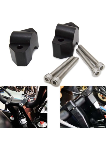 Motosiklet Gidonu Yükselticiler Yüksekliği Adaptörleri Cfmoto 650MT Cf 650 mt (Yurt Dışından) fiyatları