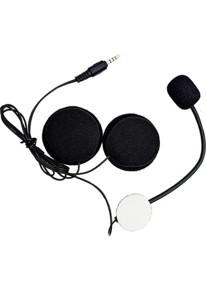 Motosiklet Kaskları Interkom Mikrofon Kulaklık 2 Hoparlörler 32ω Mikrofon Yarım Motosiklet Kask Düz Fiş (Yurt Dışından) indirimleri