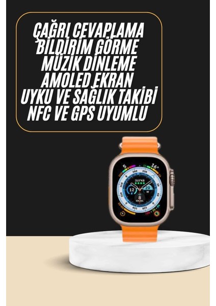 Akıllı Saat Amoled Ekran Bluetooth Bağlantılı Özel Tasarım Unısex - M782K653-R55782 fiyatları