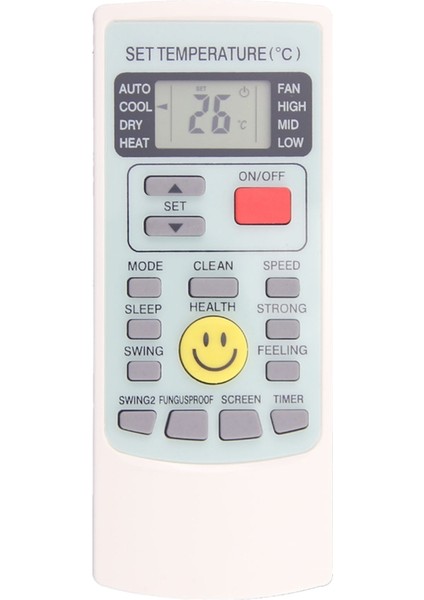 YKR-H/209E Aux Klima Için Klima Uzaktan Kumandası (YKR-H/209E) (Yurt Dışından)