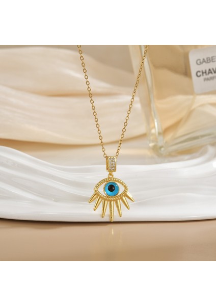 Yeni Kıdemli Işık Duygusu Lüks Titanyum Çelik Kolye Kadın Niş Tasarım Baharatlı Kız Inci Köprücük Kemiği Zinciri Moda Yüz Aksesuarları ile (Yurt Dışından)