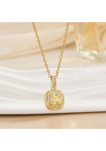 Yeni Kıdemli Işık Duygusu Lüks Titanyum Çelik Kolye Kadın Niş Tasarım Baharatlı Kız Inci Köprücük Kemiği Zinciri Moda Yüz Aksesuarları ile (Yurt Dışından)