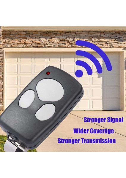 372310 Garaj Kapısı Uzaktan Kumandası, 300643 Için Vizör Klipsli 3 Düğmeli Uzaktan Kumanda Açacağı 3BTM-0372C Garaj Kapısı Açacağı 2 Adet (Yurt Dışından) indirimleri