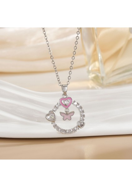 Yeni Avrupa ve Amerika Birleşik Devletleri Noel Serisi Kolye Kadın Basit Yeni Iş Tatil Elemanları Mikro-Kabuklu Yağ Damlası Kolye (Yurt Dışından)