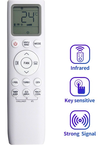 Tcl Uzaktan Kumandalı Klima Uzaktan Kumanda Fahrenheit Santigrat Dönüştürme Soğutma ve Isıtma 002383 (Yurt Dışından) fiyatları