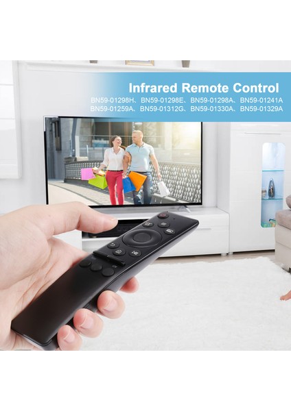 Samsung Akıllı Tv Uzaktan Kumandası Için Evrensel Yedek, Kızılötesi Uzaktan Kumanda, Netflix, Prime Video, Hulu Düğmeleri ile (Yurt Dışından) indirimleri