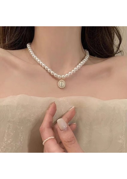 Yeni Ekleme Japonya ve Güney Kore Kolye Tasarım Duygusu Gelişmiş Hafif Lüks Niş Köprücük Kemiği Zinciri, Kadın Kolye (Yurt Dışından)