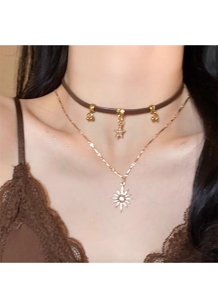 Yeni Retro Bohem Kolye Hong Kong Tadı Seramik Kolye Kolye Kadın Yeni Etnik Kolye Uzun Bölüm (Yurt Dışından)