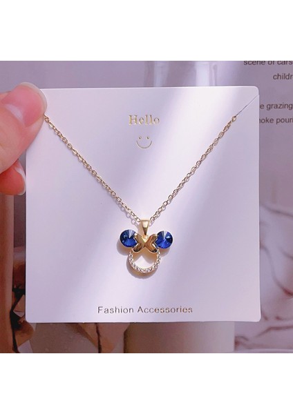 Yeni Avrupa ve Amerika Birleşik Devletleri Noel Serisi Kolye Kadın Basit Yeni Iş Tatil Elemanları Mikro-Kabuklu Yağ Damlası Kolye (Yurt Dışından)