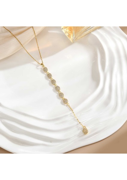 Yeni Kıdemli Işık Duygusu Lüks Titanyum Çelik Kolye Kadın Niş Tasarım Baharatlı Kız Inci Köprücük Kemiği Zinciri Moda Yüz Aksesuarları ile (Yurt Dışından)