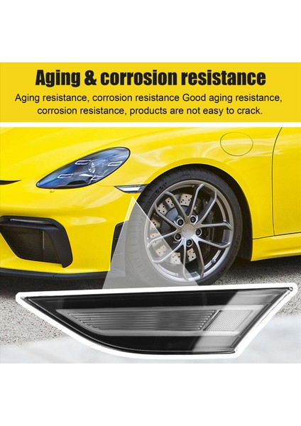 Ön Yan Işaret Işıkları Porsche Için Çamurluk Işık Yaprak Lambası 991 981 718 Boxster Cayman Turbo 2012+ Sol 99163125505 (Yurt Dışından) fırsatları
