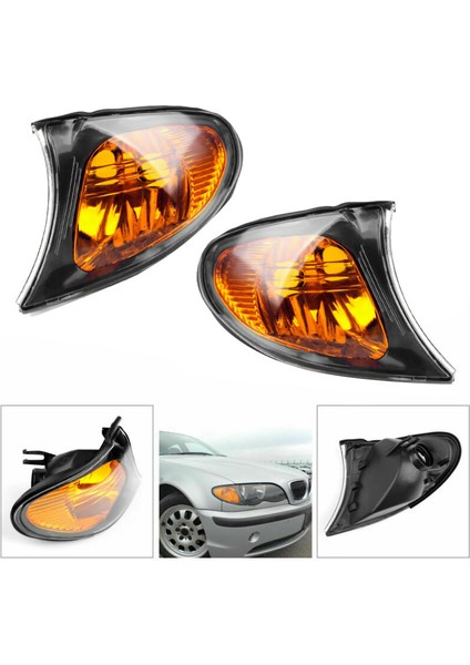 Amber Turn Signal Işık Köşesi Işık For-Bmw E46 3 Serisi 4-Door 2002-2005 Sağ (Yurt Dışından) fiyatları